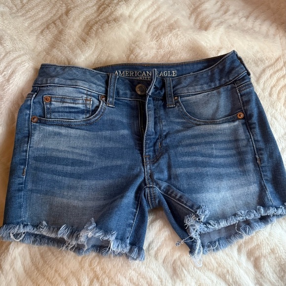 American Eagle Outfitters Pants - American Eagle Outfitters Classic Blue Jean Shorts